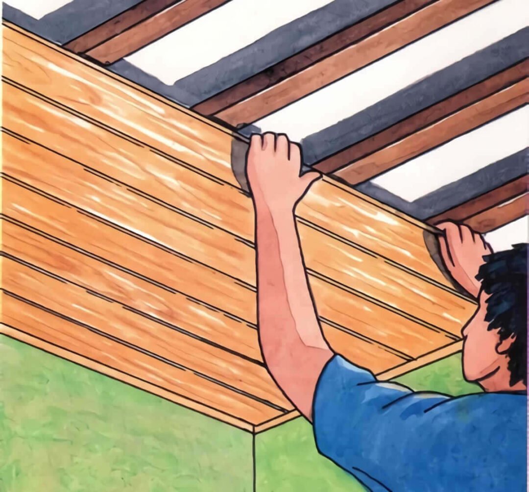 Cómo instalar placas en el techo - Interiores Coloridos- EsmiHobby